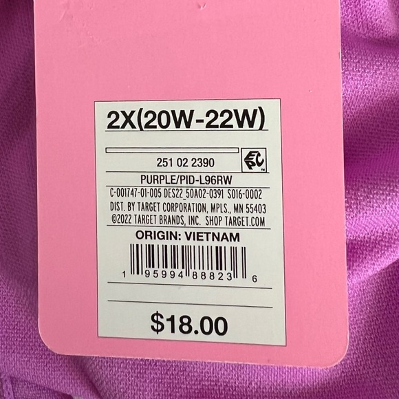 NWT Stoney Clover x Target Purple Bathing Suit Bottoms Size 2X - Picture 7 of 7